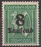 Germany 1923 Numbers 30 - 8 Saufend Green Scott 241. Alemania 1923 Scott 241. Uploaded by susofe